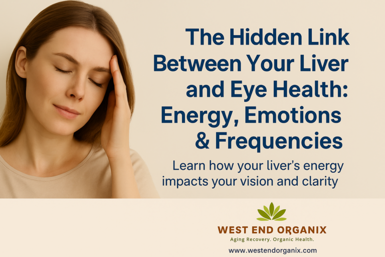 Liver and eye health energy healing banner – West End Organix