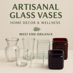 Elegant Artisan Glass Vases