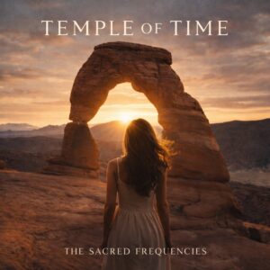 Temple of Time by The Sacred Frequencies – Healing emotional reset sound journey album cover